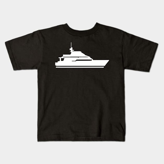 Boat - Ship Kids T-Shirt by Designzz